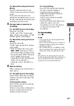 Предварительный просмотр 37 страницы Sony LBT-ZTX7 - Compact Hi-fi Stereo System Operating Instructions Manual