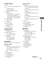 Preview for 53 page of Sony LBT-ZTX7 - Compact Hi-fi Stereo System Operating Instructions Manual