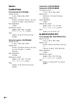 Preview for 54 page of Sony LBT-ZTX7 - Compact Hi-fi Stereo System Operating Instructions Manual