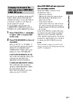 Preview for 21 page of Sony LBT-ZUX10D Operating Instructions Manual