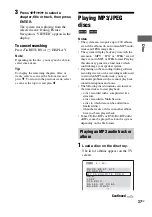 Preview for 37 page of Sony LBT-ZUX10D Operating Instructions Manual