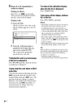 Preview for 42 page of Sony LBT-ZUX10D Operating Instructions Manual