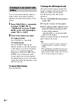 Preview for 54 page of Sony LBT-ZUX10D Operating Instructions Manual