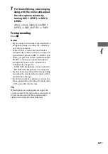 Preview for 57 page of Sony LBT-ZUX10D Operating Instructions Manual