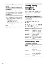 Preview for 60 page of Sony LBT-ZUX10D Operating Instructions Manual