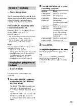 Preview for 71 page of Sony LBT-ZUX10D Operating Instructions Manual