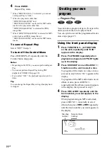 Preview for 22 page of Sony LBT-ZX10D Operating Instructions Manual