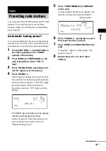 Предварительный просмотр 41 страницы Sony LBT-ZX10D Operating Instructions Manual