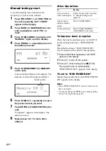 Preview for 42 page of Sony LBT-ZX10D Operating Instructions Manual