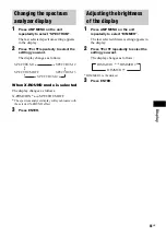 Предварительный просмотр 61 страницы Sony LBT-ZX10D Operating Instructions Manual