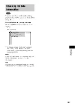 Предварительный просмотр 65 страницы Sony LBT-ZX10D Operating Instructions Manual