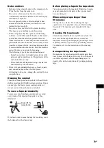 Preview for 79 page of Sony LBT-ZX10D Operating Instructions Manual