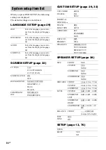 Preview for 84 page of Sony LBT-ZX10D Operating Instructions Manual