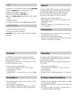 Preview for 2 page of Sony LC-DN220SFT Operation Manual