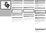 Preview for 2 page of Sony LC-DS300SFT Operating Instructions