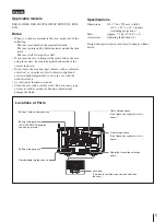 Предварительный просмотр 5 страницы Sony LC-H300 Operating Instructions Manual