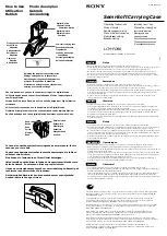 Sony LCM-FD88 Operating Instructions preview