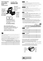 Предварительный просмотр 2 страницы Sony LCM-FD91 Operating Instructions