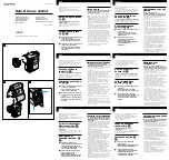 Предварительный просмотр 1 страницы Sony LCR-PC Operating Instructions