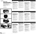 Preview for 1 page of Sony LCR-VX2000A Operating Instructions