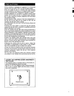 Preview for 3 page of Sony LDP-1000A Operating Instructions Manual