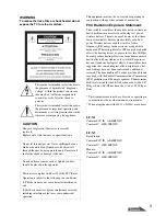 Предварительный просмотр 3 страницы Sony LF-X1, LF-X5 Operating Instructions Manual