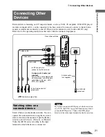 Предварительный просмотр 21 страницы Sony LF-X1, LF-X5 Operating Instructions Manual