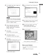 Предварительный просмотр 31 страницы Sony LF-X1, LF-X5 Operating Instructions Manual