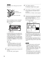 Предварительный просмотр 34 страницы Sony LF-X1, LF-X5 Operating Instructions Manual