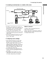 Предварительный просмотр 39 страницы Sony LF-X1, LF-X5 Operating Instructions Manual