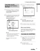 Предварительный просмотр 41 страницы Sony LF-X1, LF-X5 Operating Instructions Manual