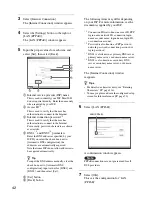 Предварительный просмотр 42 страницы Sony LF-X1, LF-X5 Operating Instructions Manual