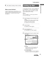 Предварительный просмотр 43 страницы Sony LF-X1, LF-X5 Operating Instructions Manual