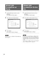 Предварительный просмотр 48 страницы Sony LF-X1, LF-X5 Operating Instructions Manual