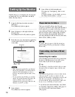 Предварительный просмотр 54 страницы Sony LF-X1, LF-X5 Operating Instructions Manual