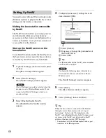 Предварительный просмотр 56 страницы Sony LF-X1, LF-X5 Operating Instructions Manual