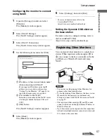 Предварительный просмотр 57 страницы Sony LF-X1, LF-X5 Operating Instructions Manual