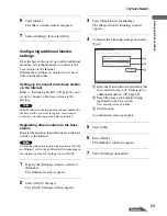 Предварительный просмотр 59 страницы Sony LF-X1, LF-X5 Operating Instructions Manual