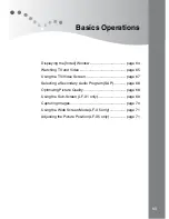 Предварительный просмотр 63 страницы Sony LF-X1, LF-X5 Operating Instructions Manual