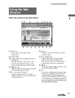 Предварительный просмотр 75 страницы Sony LF-X1, LF-X5 Operating Instructions Manual