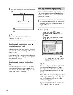 Предварительный просмотр 78 страницы Sony LF-X1, LF-X5 Operating Instructions Manual