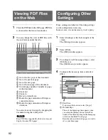 Предварительный просмотр 82 страницы Sony LF-X1, LF-X5 Operating Instructions Manual