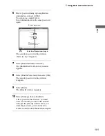 Предварительный просмотр 101 страницы Sony LF-X1, LF-X5 Operating Instructions Manual