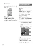 Предварительный просмотр 110 страницы Sony LF-X1, LF-X5 Operating Instructions Manual