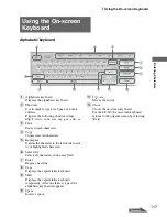 Предварительный просмотр 117 страницы Sony LF-X1, LF-X5 Operating Instructions Manual