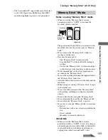 Предварительный просмотр 123 страницы Sony LF-X1, LF-X5 Operating Instructions Manual