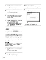 Предварительный просмотр 136 страницы Sony LF-X1, LF-X5 Operating Instructions Manual