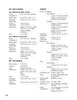 Предварительный просмотр 152 страницы Sony LF-X1, LF-X5 Operating Instructions Manual