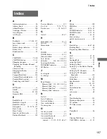 Предварительный просмотр 157 страницы Sony LF-X1, LF-X5 Operating Instructions Manual