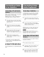 Preview for 10 page of Sony LF-X5 - LocationFree TV - Wireless Operating Instructions Manual